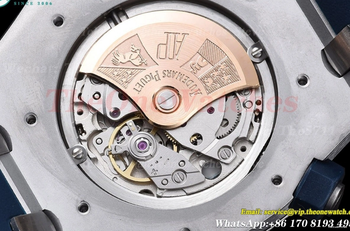 RU Stk Offshore Royal MY8215 15710 SS Diver 42mm GDF Blue Oak 0107